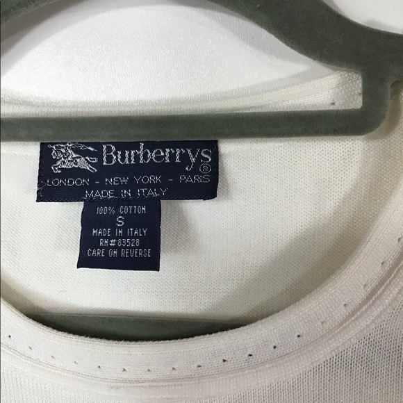 Burberry | Vintage Puff Short Sleeve Sweater~S - Picture 6 of 9